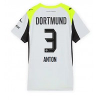 Borussia Dortmund Waldemar Anton #3 Vonkajší Ženy futbalový dres 2025-26 Krátky Rukáv